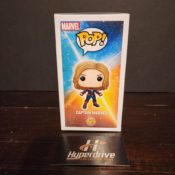 Marvel Captain Marvel CHASE Funko PoP Vinyl Figure #425 - Picture 4 of 8